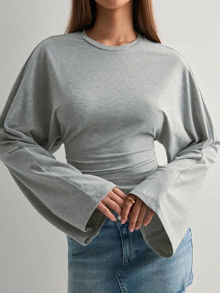 The Sienna Long-Sleeve Crop Top from the Lavishly Me Edit at Lavishly Me