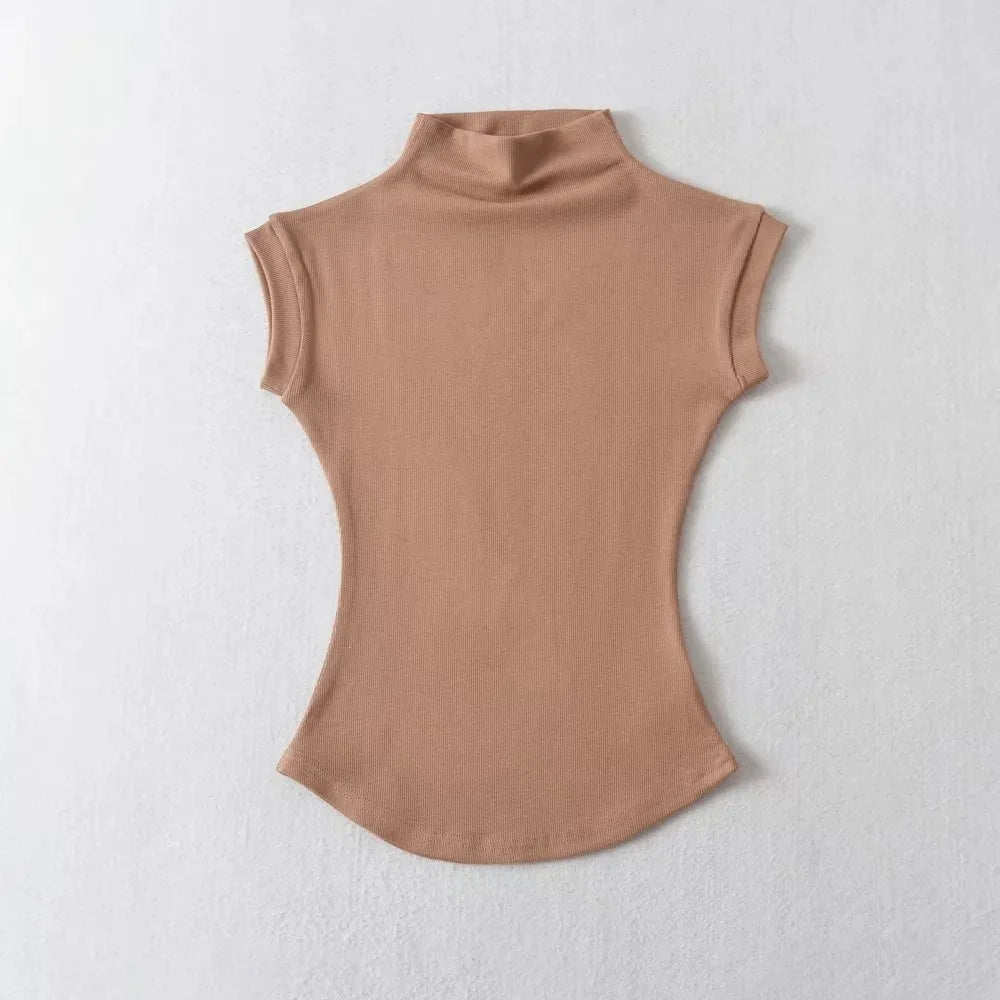 The Sloane Sleeveless Turtleneck