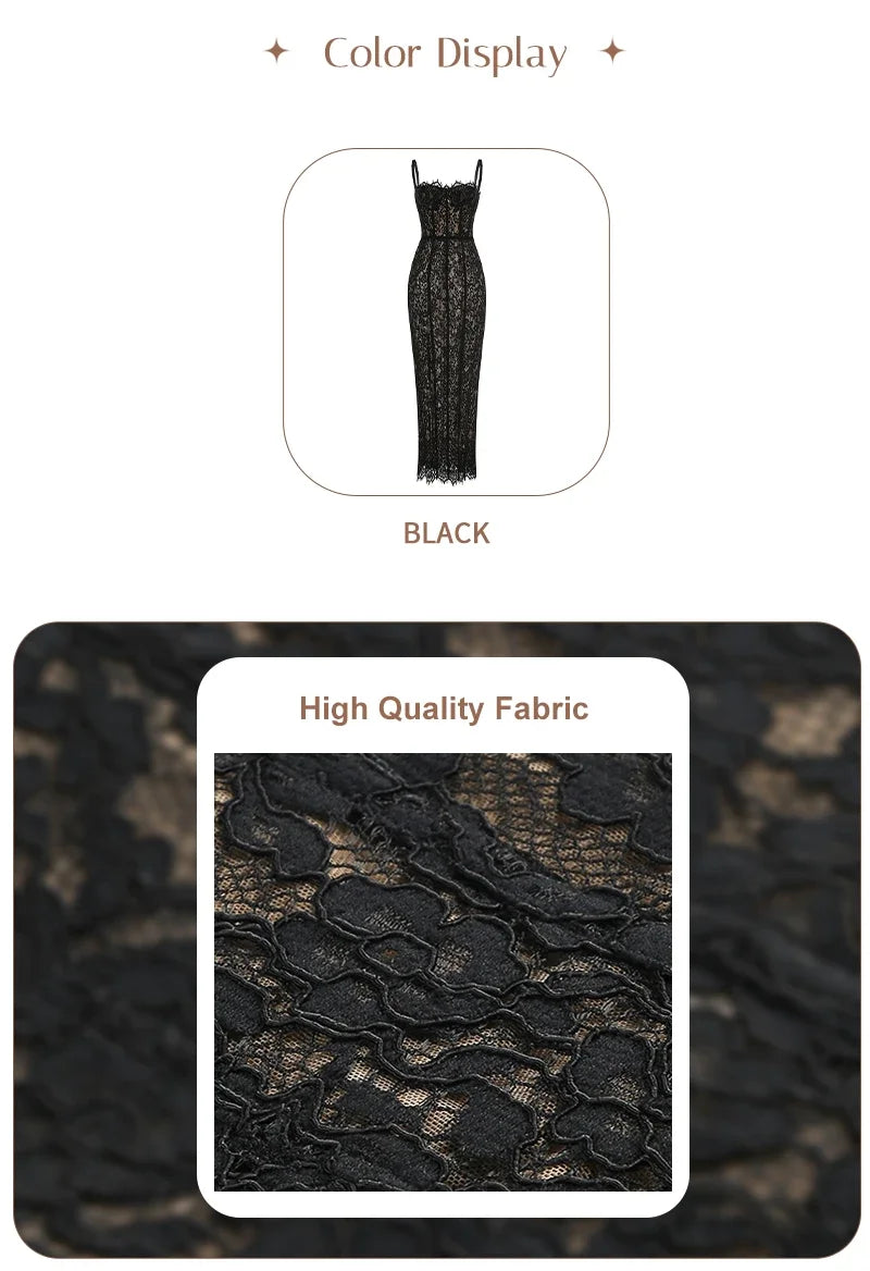 The Midnight Lace Gown from the Celebration Edit at Lavishly Me