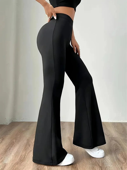 The Contour Bootcut Leggings from the Activewear at Lavishly Me