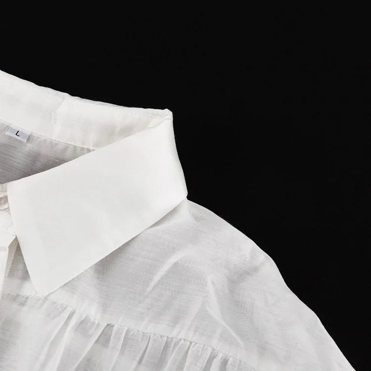 The Bellamy Flare-Sleeve Blouse