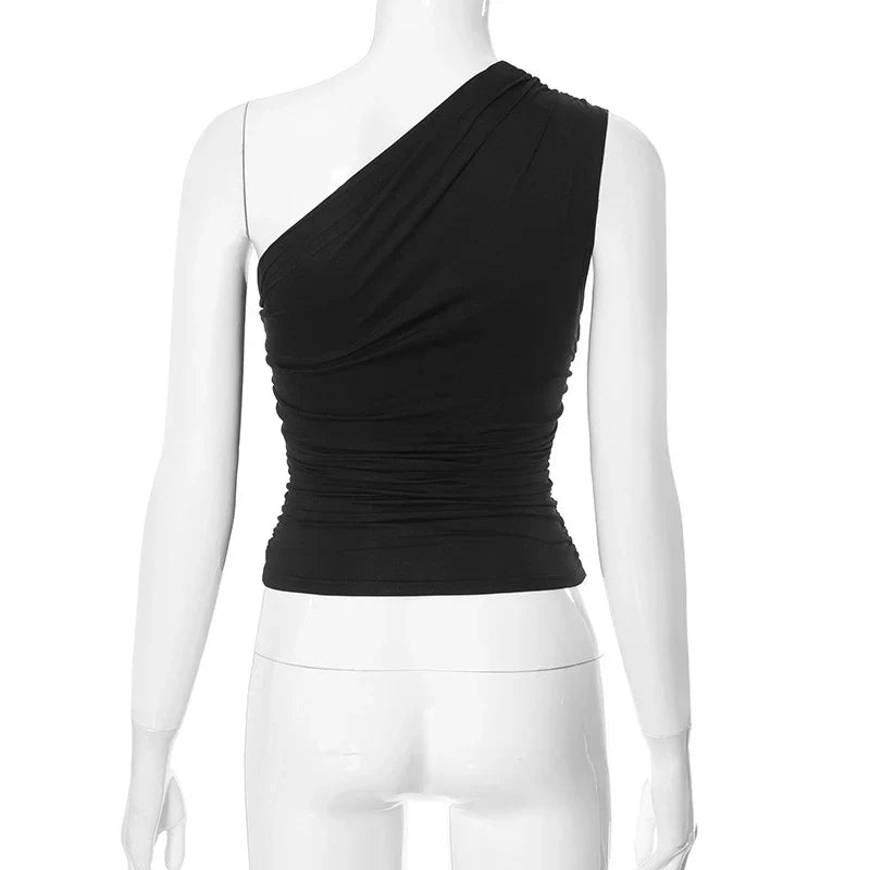The Sienna One-Shoulder Tank from the Lavishly Me Edit at Lavishly Me