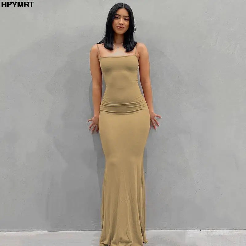The Rosé Satin Slip Gown from the Celebration Edit at Lavishly Me