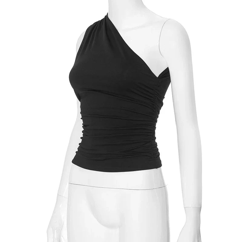 The Sienna One-Shoulder Tank from the Lavishly Me Edit at Lavishly Me
