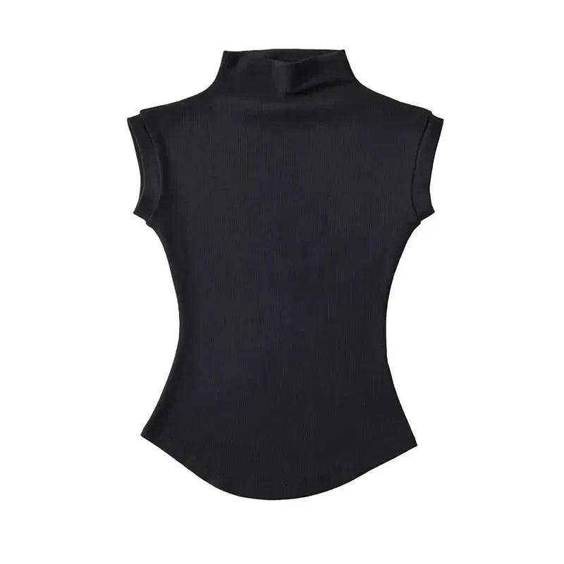 The Sloane Sleeveless Turtleneck