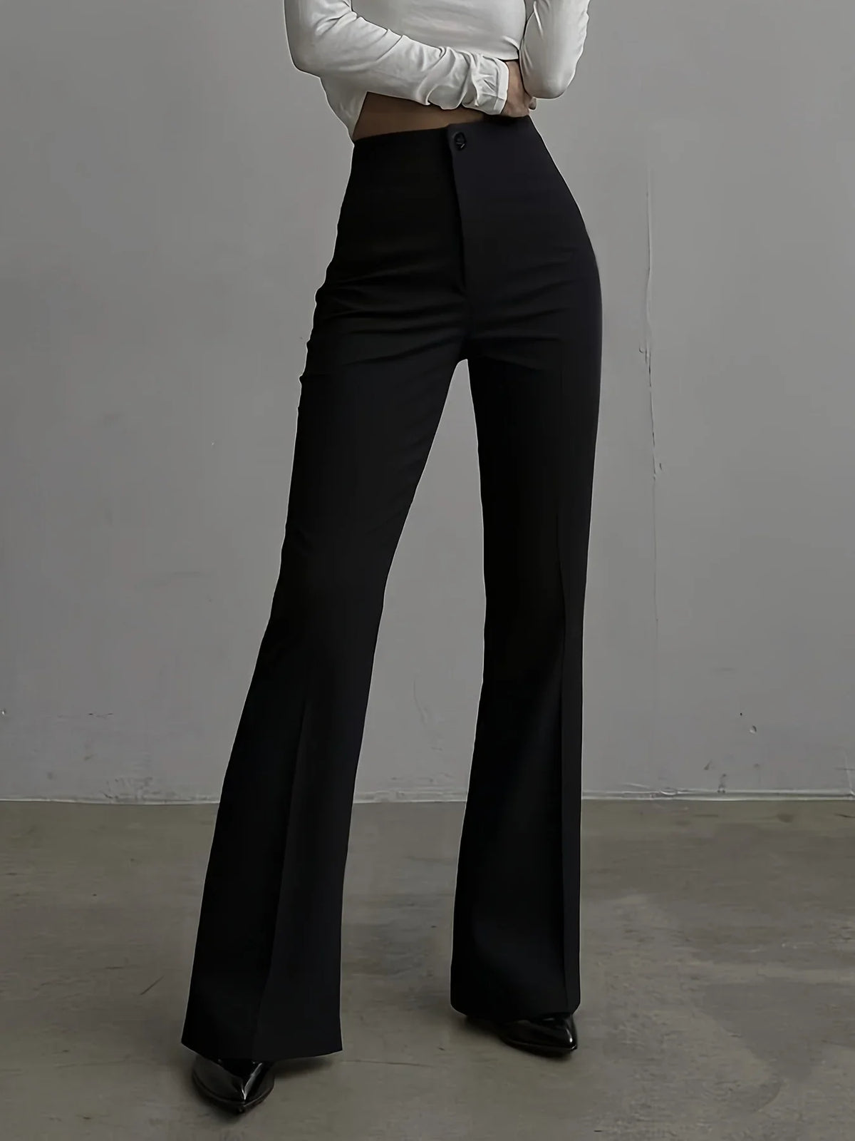 The Solstice Flared Trousers from the Boss Energy at Lavishly Me
