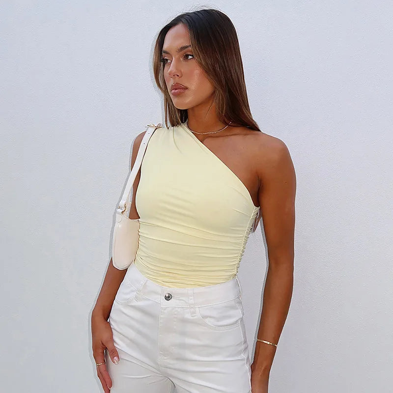 The Sienna One-Shoulder Tank from the Lavishly Me Edit at Lavishly Me