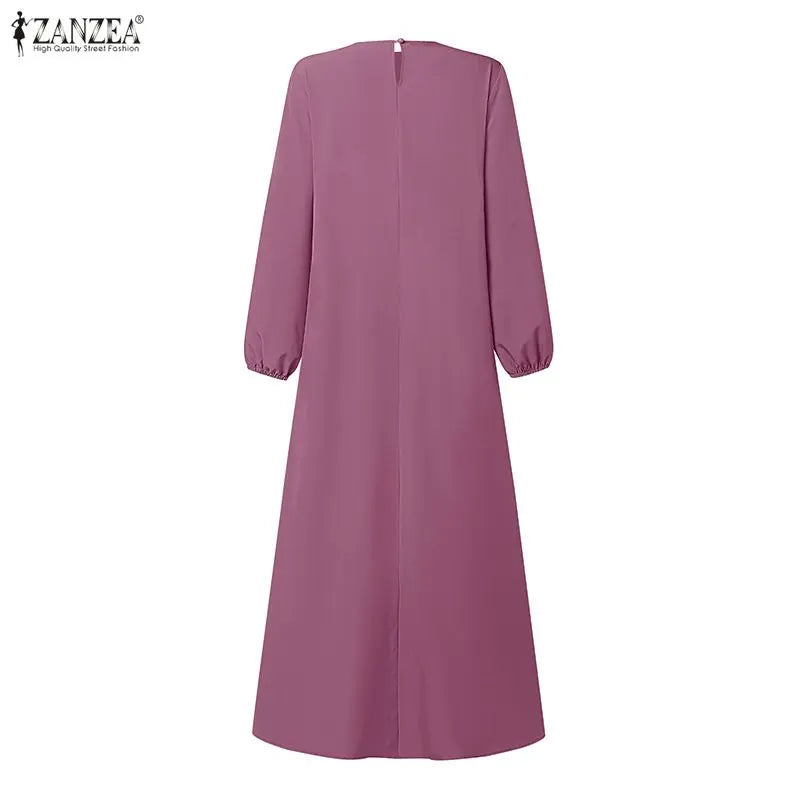 The Elara Pleated A-Line Maxi Dress from the Lavishly Me Edit at Lavishly Me