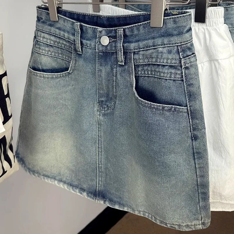 The Tribeca Vintage Denim Mini
