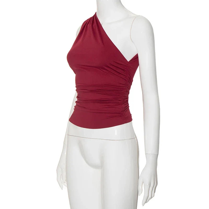 The Sienna One-Shoulder Tank from the Lavishly Me Edit at Lavishly Me
