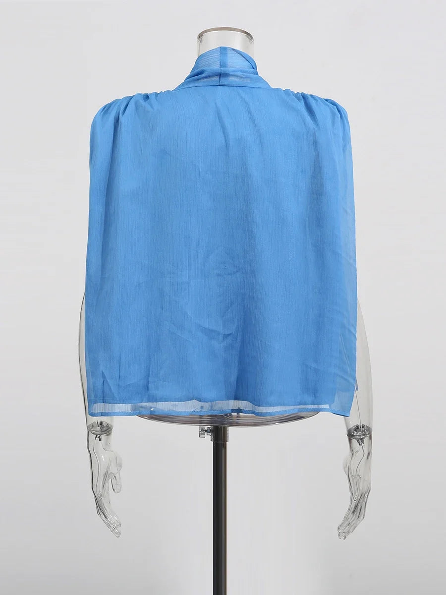 The Lucienne Lace-Up Blouse from the Soft & Sophisticated at Lavishly Me