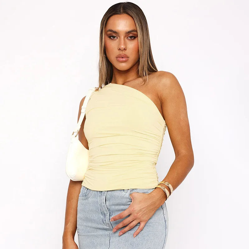 The Sienna One-Shoulder Tank from the Lavishly Me Edit at Lavishly Me