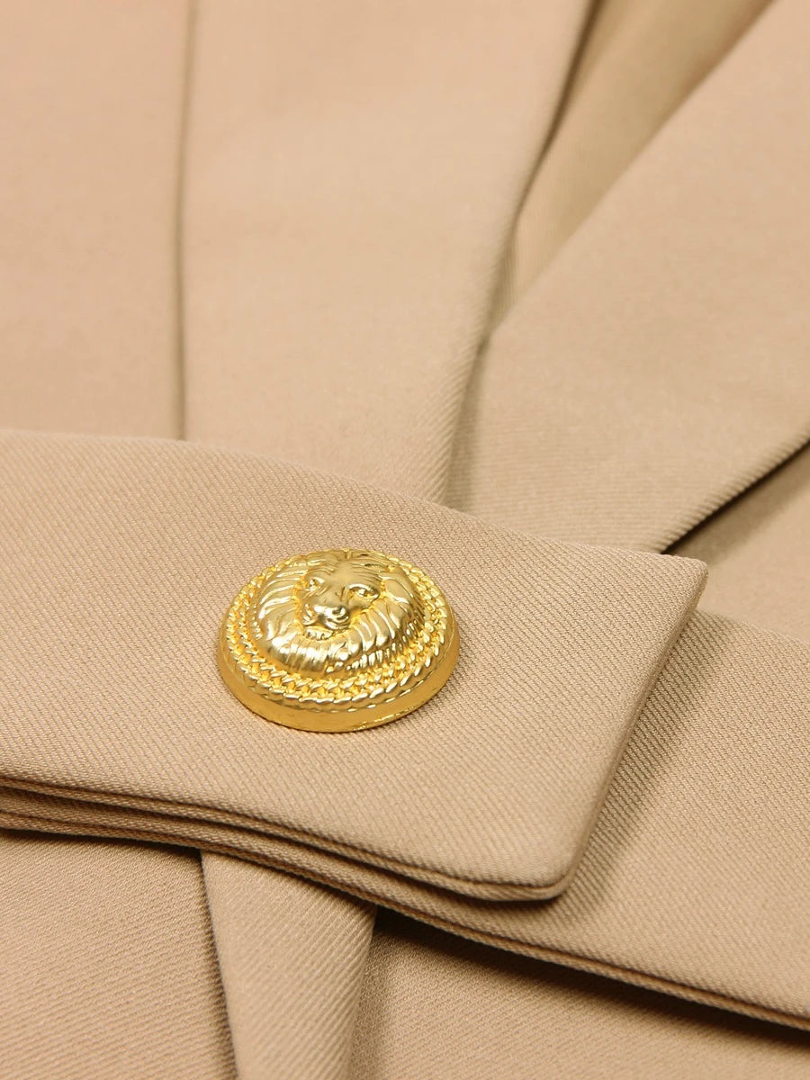 TWOTWINSTYLE Solid Slimming Spliced Belt Blazer Vests for Women Lapel Sleeveless High Waist Temperament Vest Female Clothing New