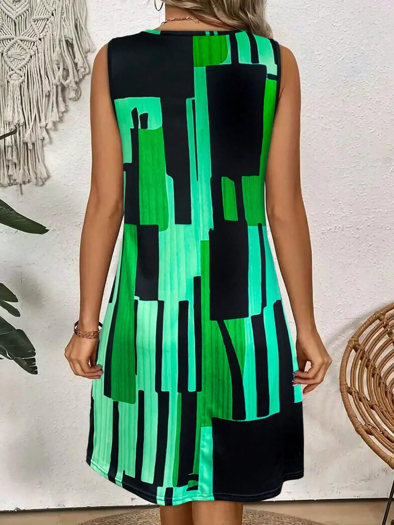 The Riviera Geo Midi Dress from the Lavishly Me Edit at Lavishly Me