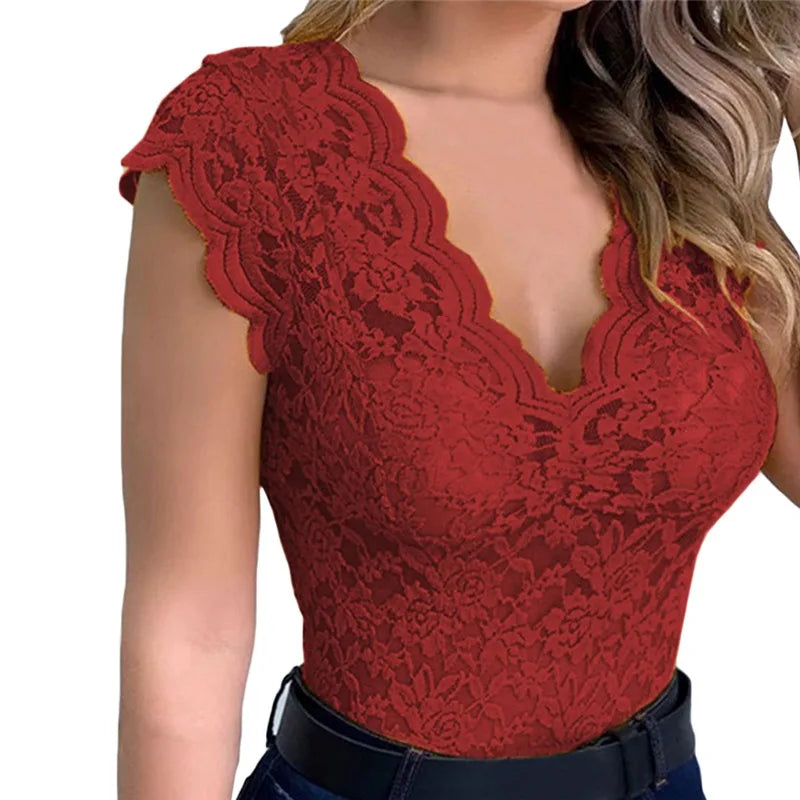 The Sweet Lace Camisole from the Soft & Sophisticated at Lavishly Me