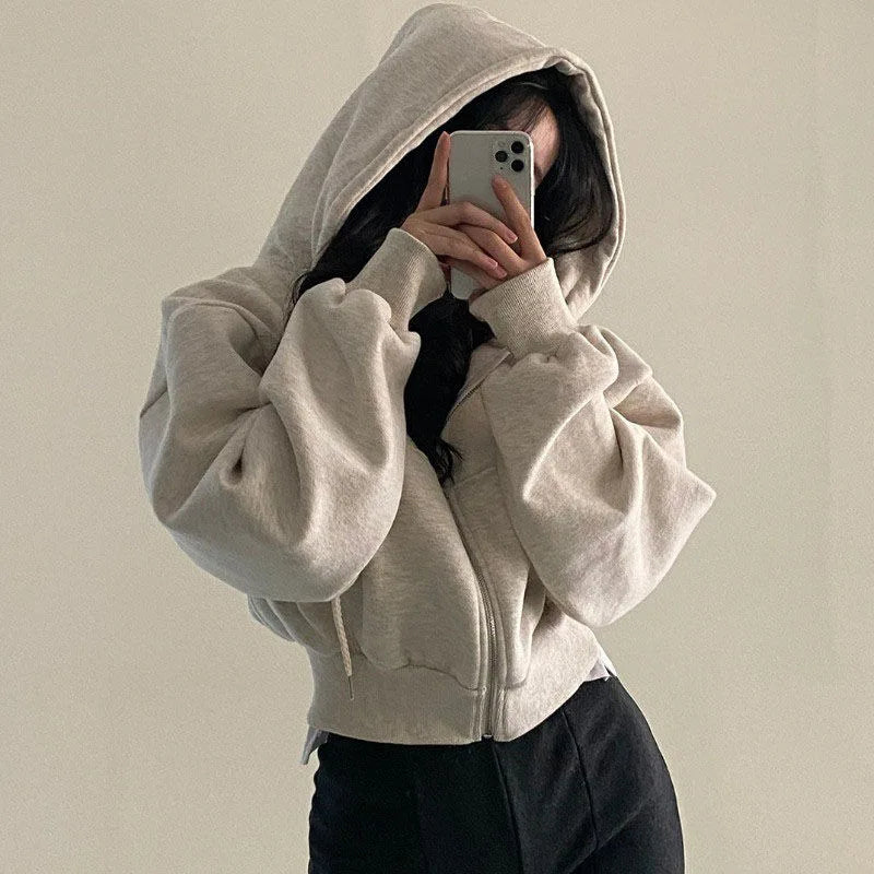 The Seoul Fleece-Lined Zip Hoodie from the Lavishly Me Edit at Lavishly Me