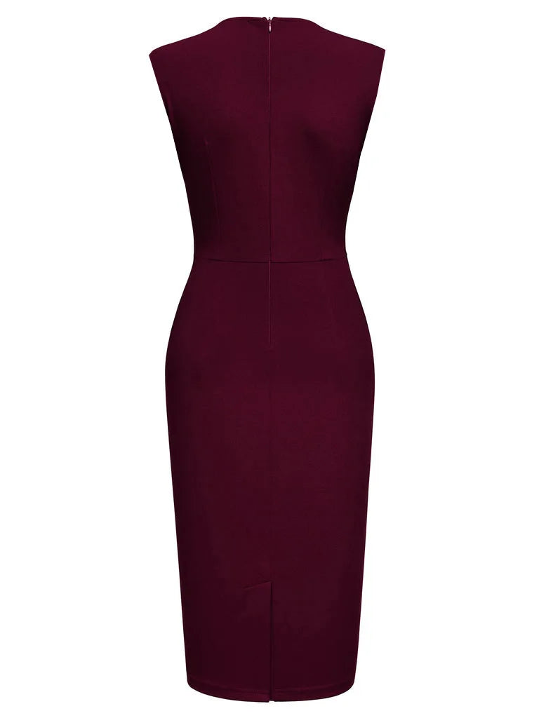 The Portia Square-Neck Sheath Dress from the Lavishly Me Edit at Lavishly Me