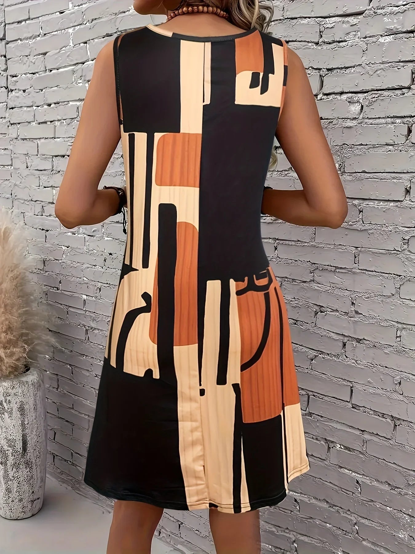 The Riviera Geo Midi Dress from the Lavishly Me Edit at Lavishly Me