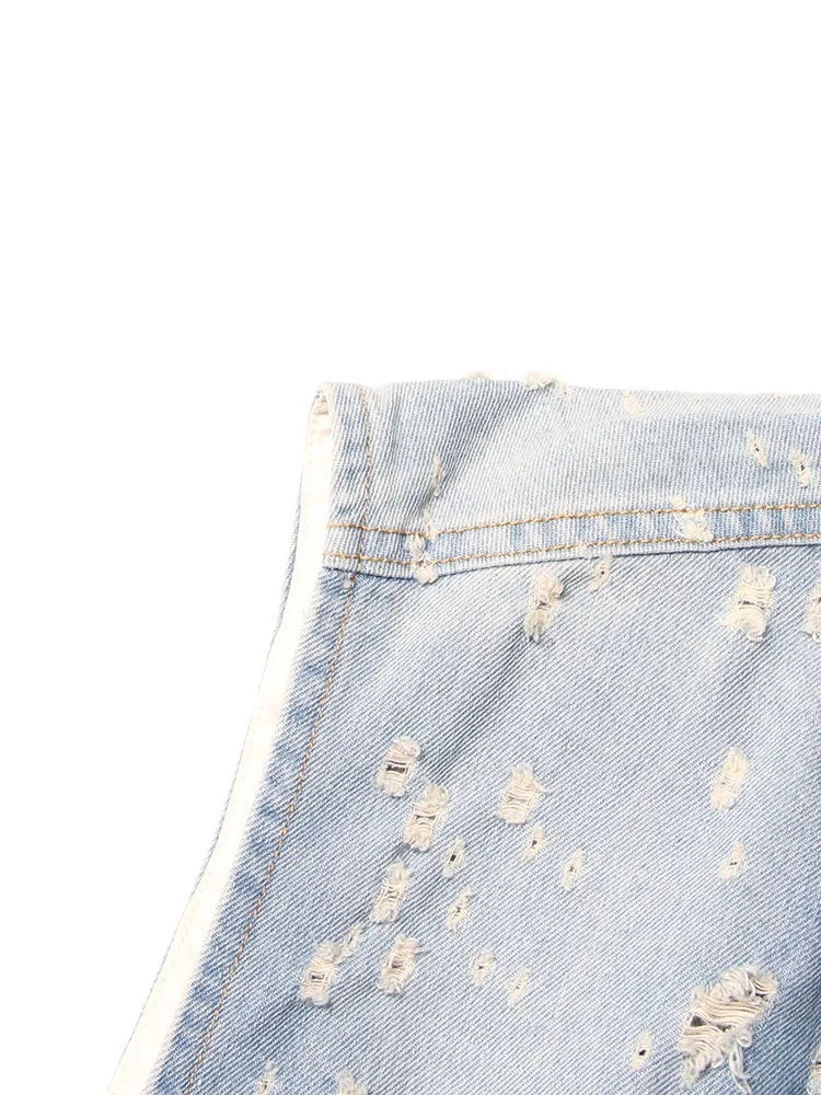 The Marlowe Cutout Denim Dress