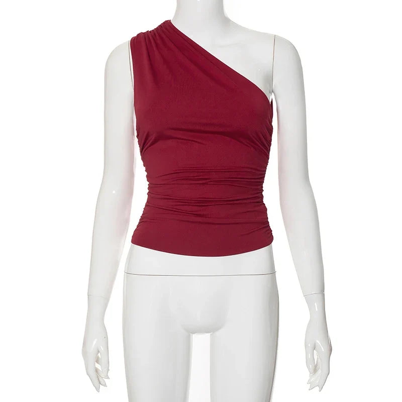 The Sienna One-Shoulder Tank from the Lavishly Me Edit at Lavishly Me