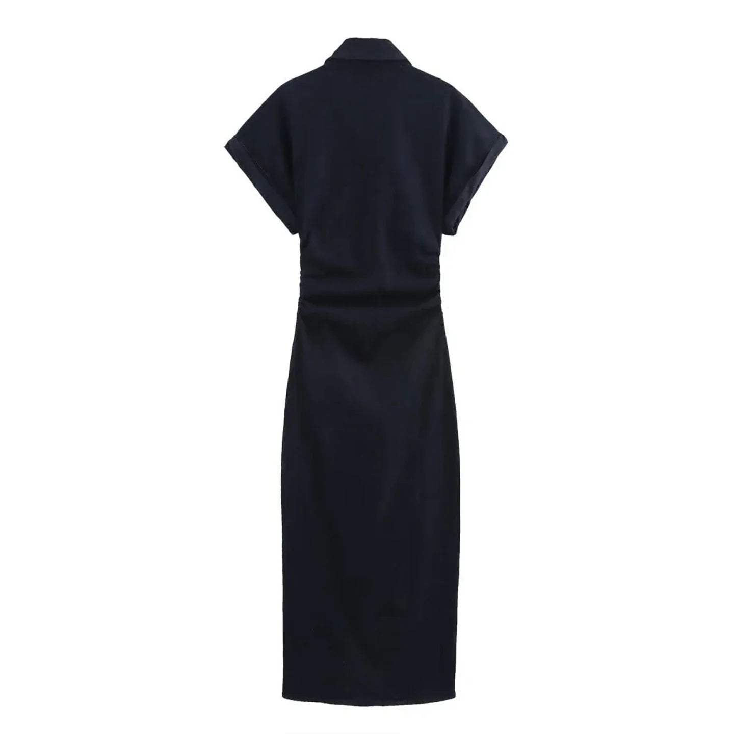The Monroe Embroidered Denim Midi Dress from the Lavishly Me Edit at Lavishly Me