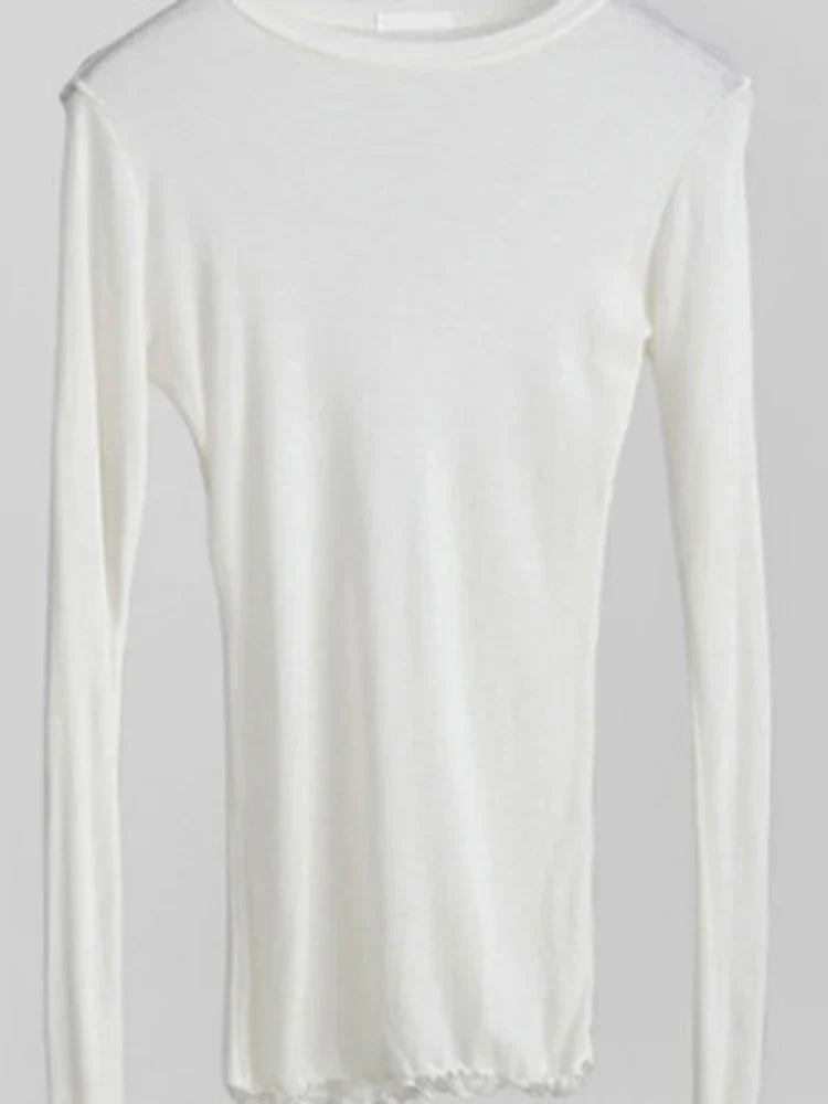 The Élan Sheer Long-Sleeve Tee from the After Dark at Lavishly Me