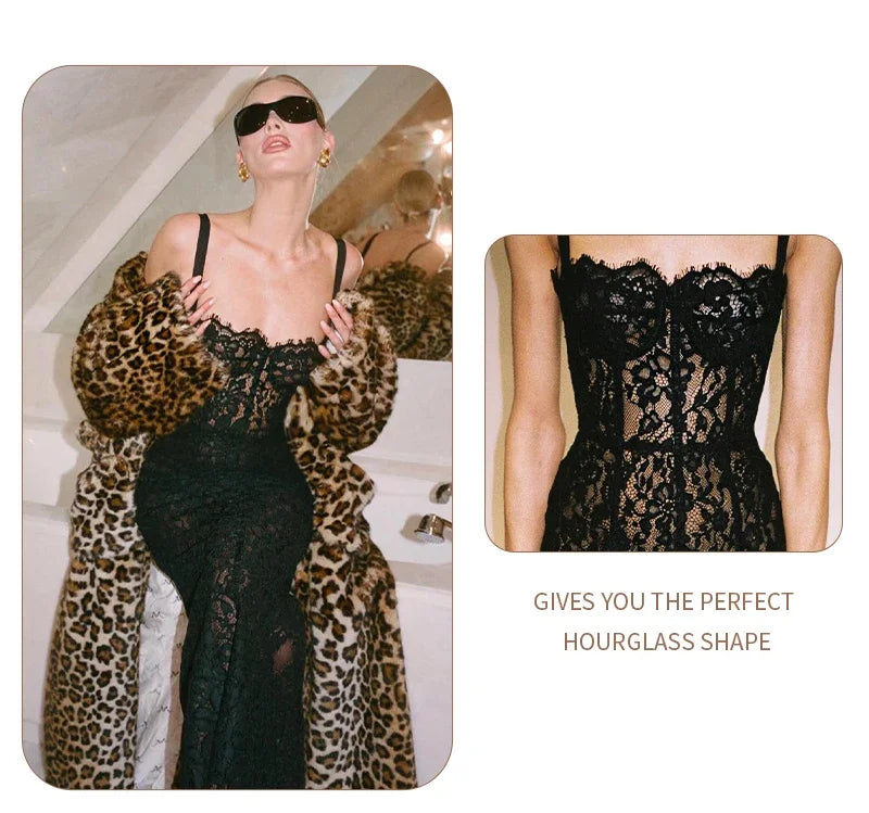 The Midnight Lace Gown from the Celebration Edit at Lavishly Me