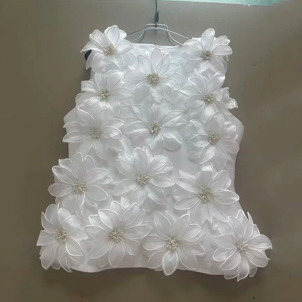 The Rosette Appliqué Zip Top from the Everyday Luxe at Lavishly Me