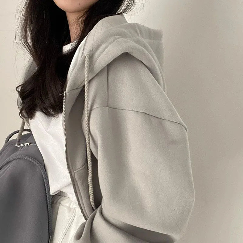 The Seoul Fleece-Lined Zip Hoodie from the Lavishly Me Edit at Lavishly Me