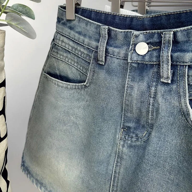 The Tribeca Vintage Denim Mini