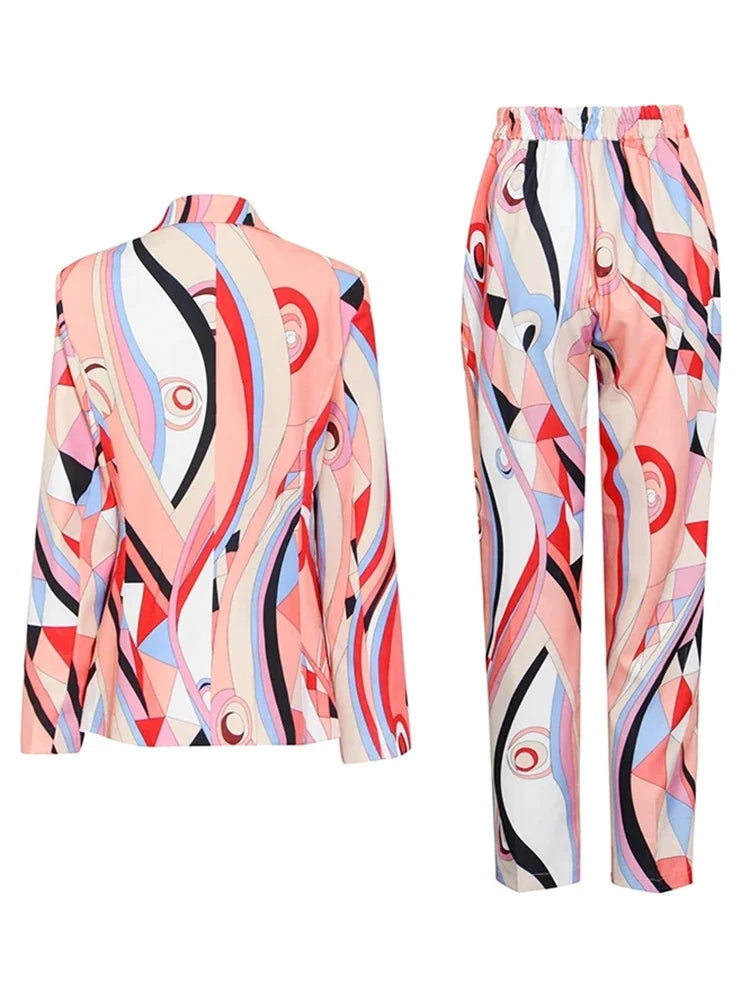 The Kaleidoscope Pant Set from the Everyday Luxe at Lavishly Me