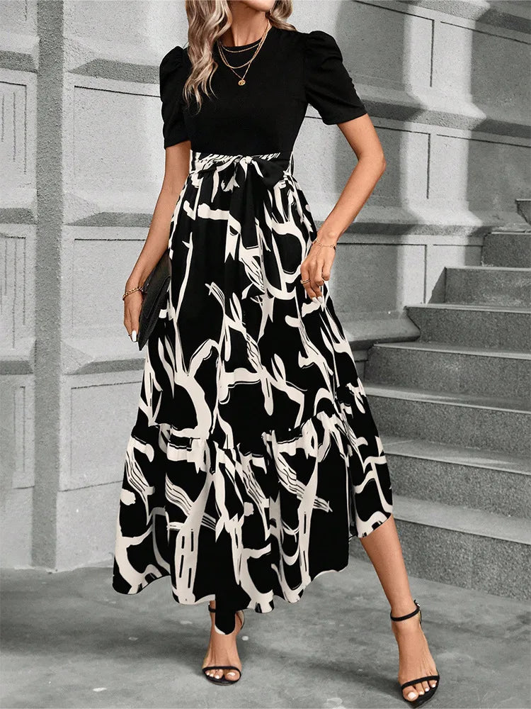 The Provence Floral Lace-Up Maxi Dress from the Soft & Sophisticated at Lavishly Me