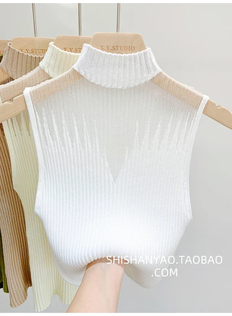 The Metro Mesh Knit Top from the After Dark at Lavishly Me