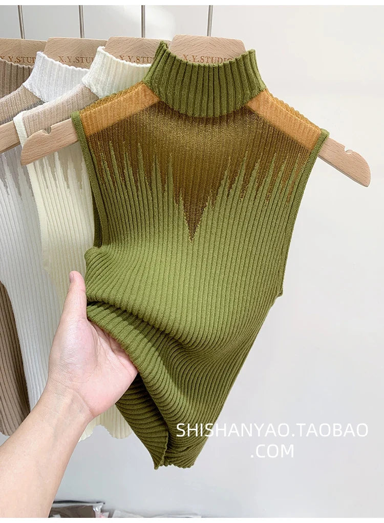 The Metro Mesh Knit Top from the After Dark at Lavishly Me