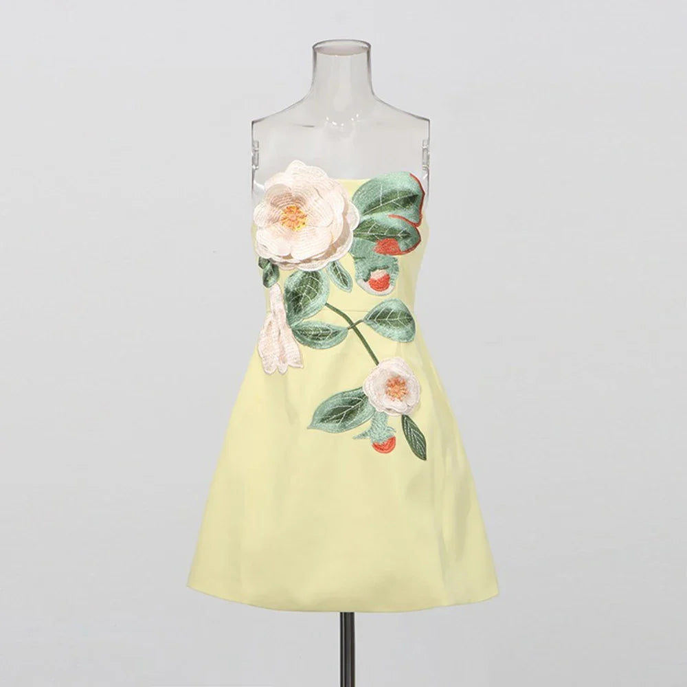 The Florentina Embroidered Dress from the Lavishly Me Edit at Lavishly Me