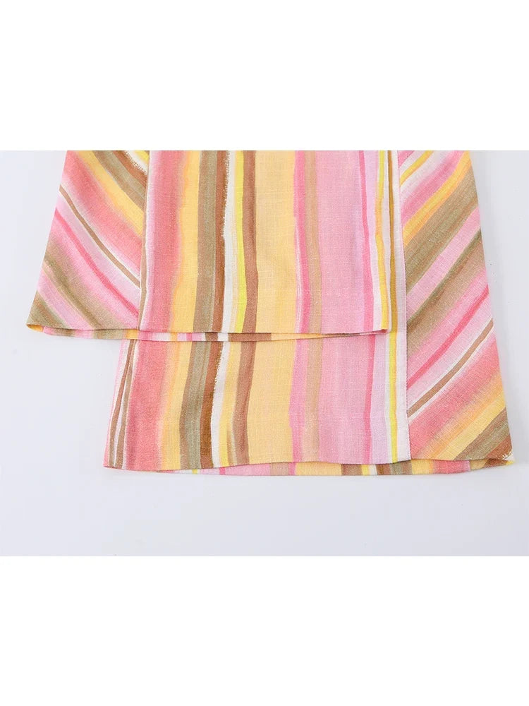 The Prism Stripe Wide-Leg Pants from the Lavishly Me Edit at Lavishly Me