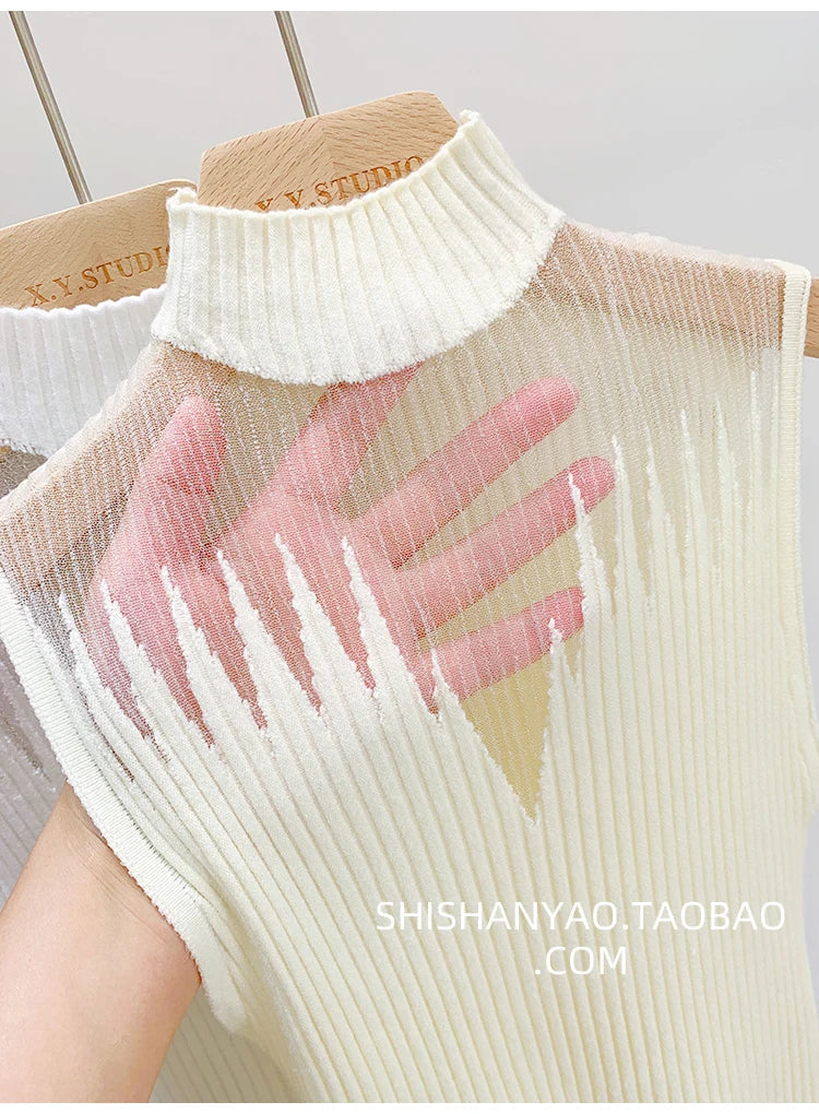 The Metro Mesh Knit Top from the After Dark at Lavishly Me