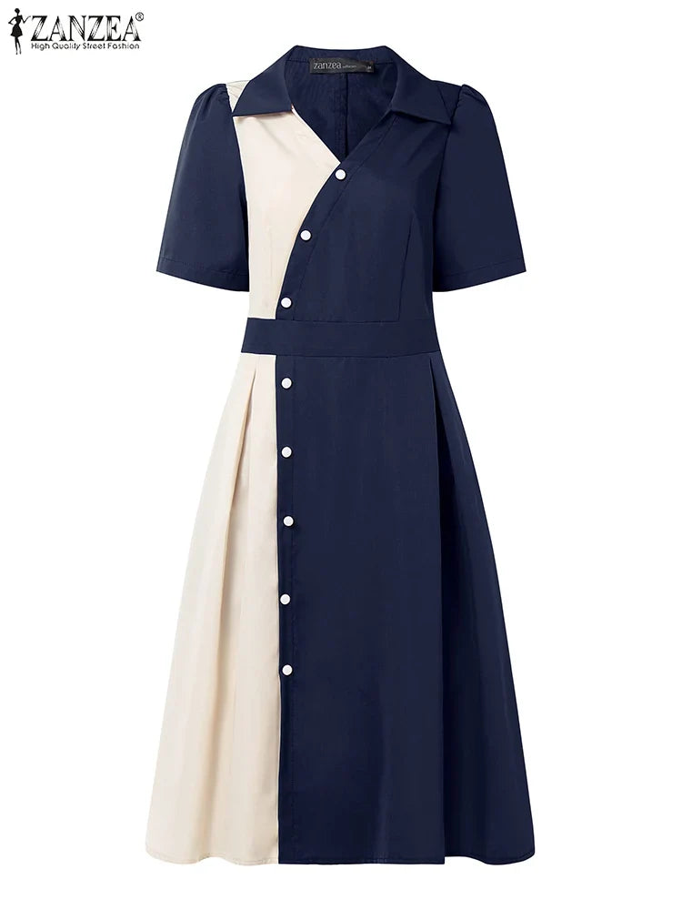 The Riviera Pleated Shirt Dress from the Lavishly Me Edit at Lavishly Me