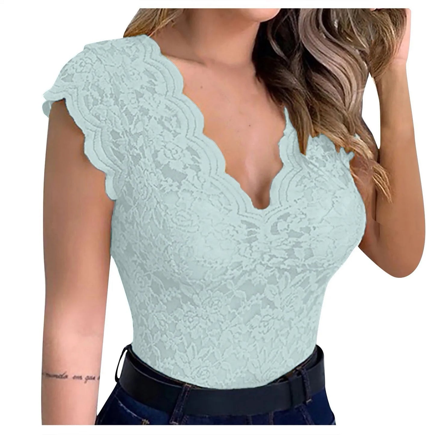 The Sweet Lace Camisole from the Soft & Sophisticated at Lavishly Me