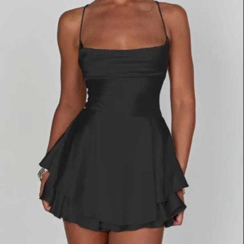 The Champagne Cowl-Neck Romper from the Soft & Sophisticated at Lavishly Me