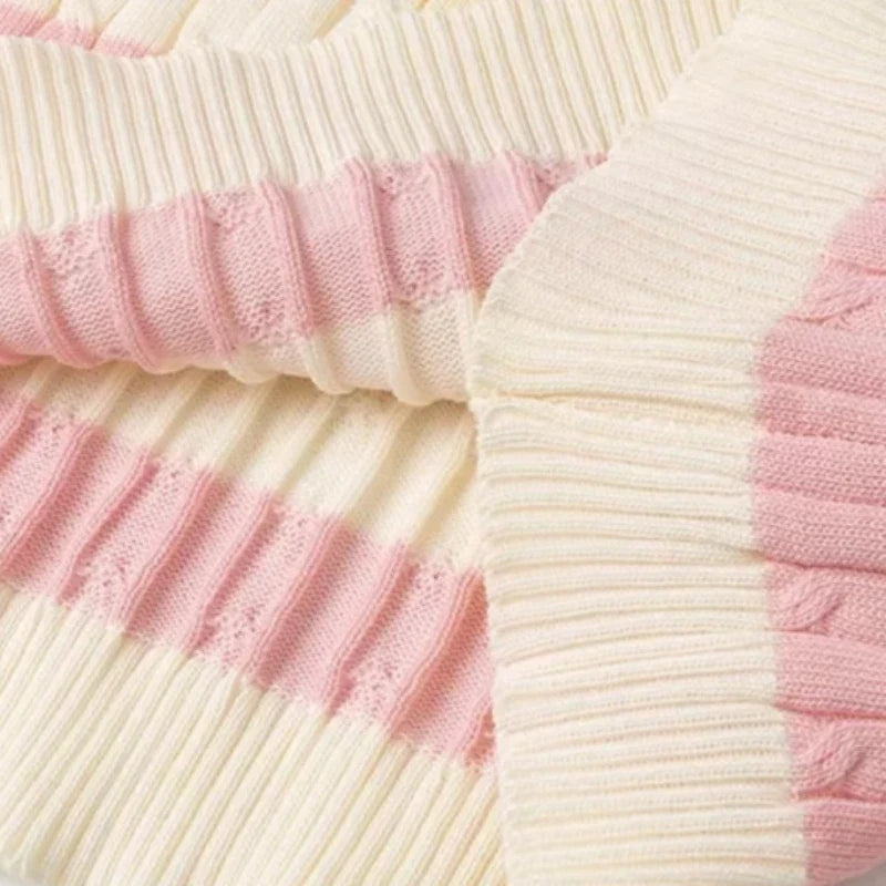 The Sorbet Stripe Knit Skirt Set from the Everyday Luxe at Lavishly Me