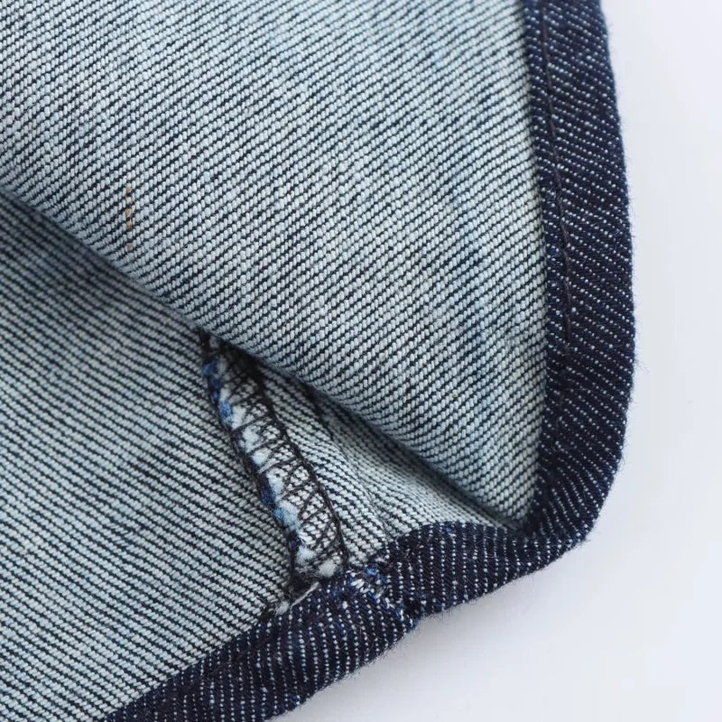 The Studio 1975 Denim Midi Dress from the Lavishly Me Edit at Lavishly Me
