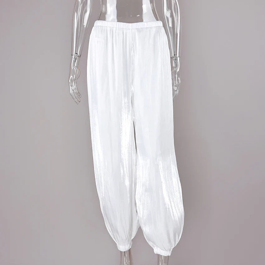 The Blush Pleated Balloon Trousers from the Boss Energy at Lavishly Me