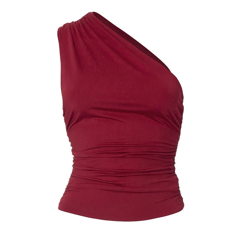 The Sienna One-Shoulder Tank from the Lavishly Me Edit at Lavishly Me