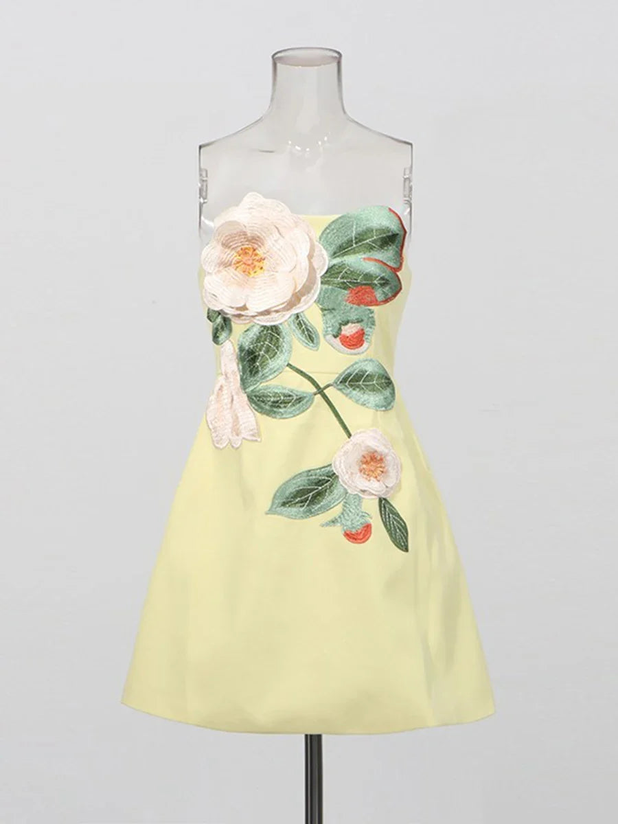 The Florentina Embroidered Dress from the Lavishly Me Edit at Lavishly Me
