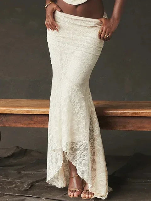 The Celestine Lace-Up Maxi Set from the Soft & Sophisticated at Lavishly Me