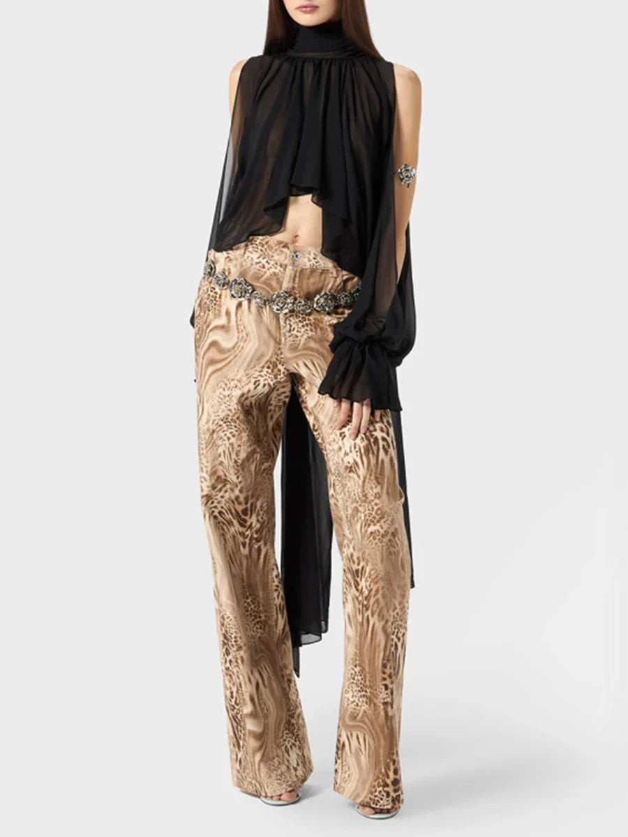 The Sable Minimalist Off-Shoulder Blouse from the After Dark at Lavishly Me