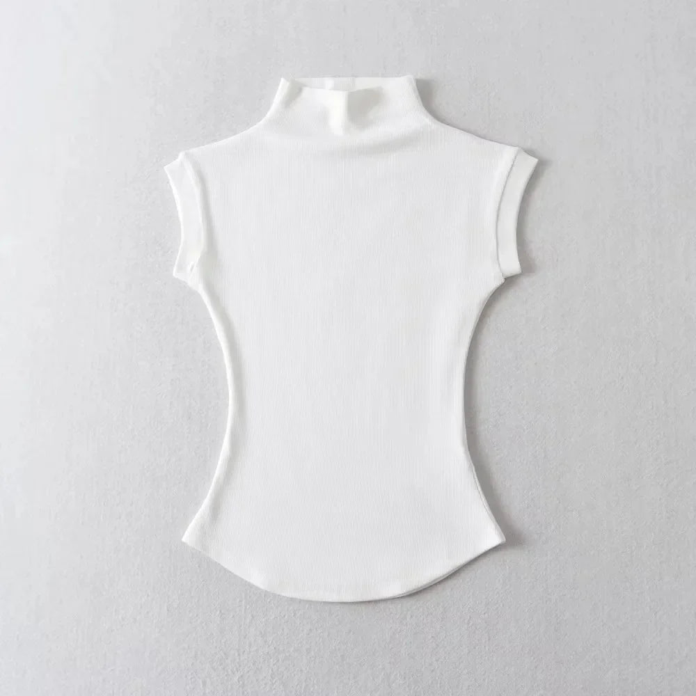 The Sloane Sleeveless Turtleneck