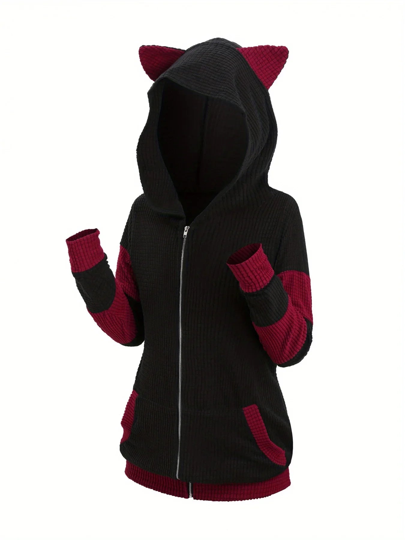 The Aspen Colorblock Ear Hoodie from the Lavishly Me Edit at Lavishly Me