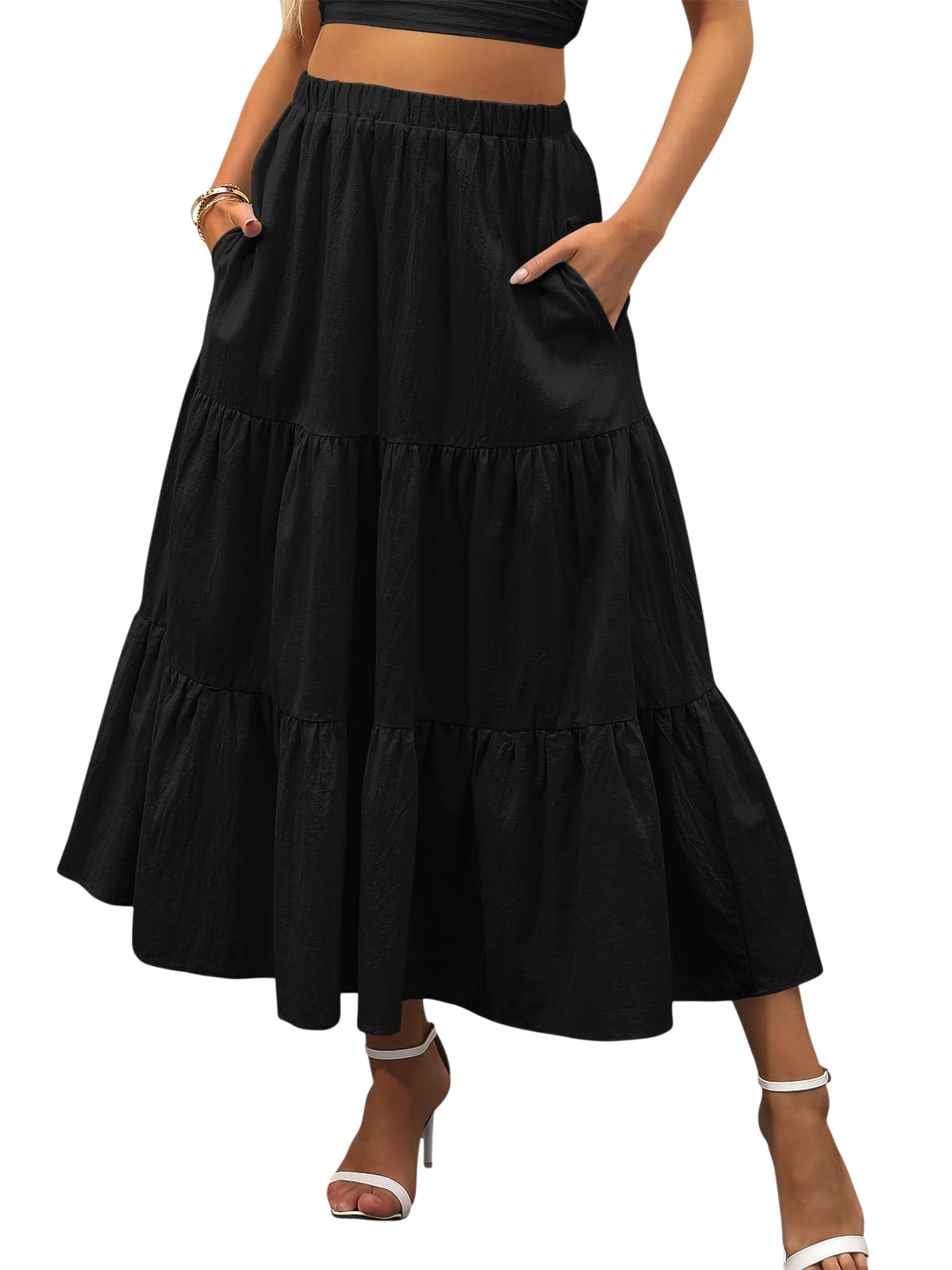 The Solana Pleated Swing Skirt from the Lavishly Me Edit at Lavishly Me